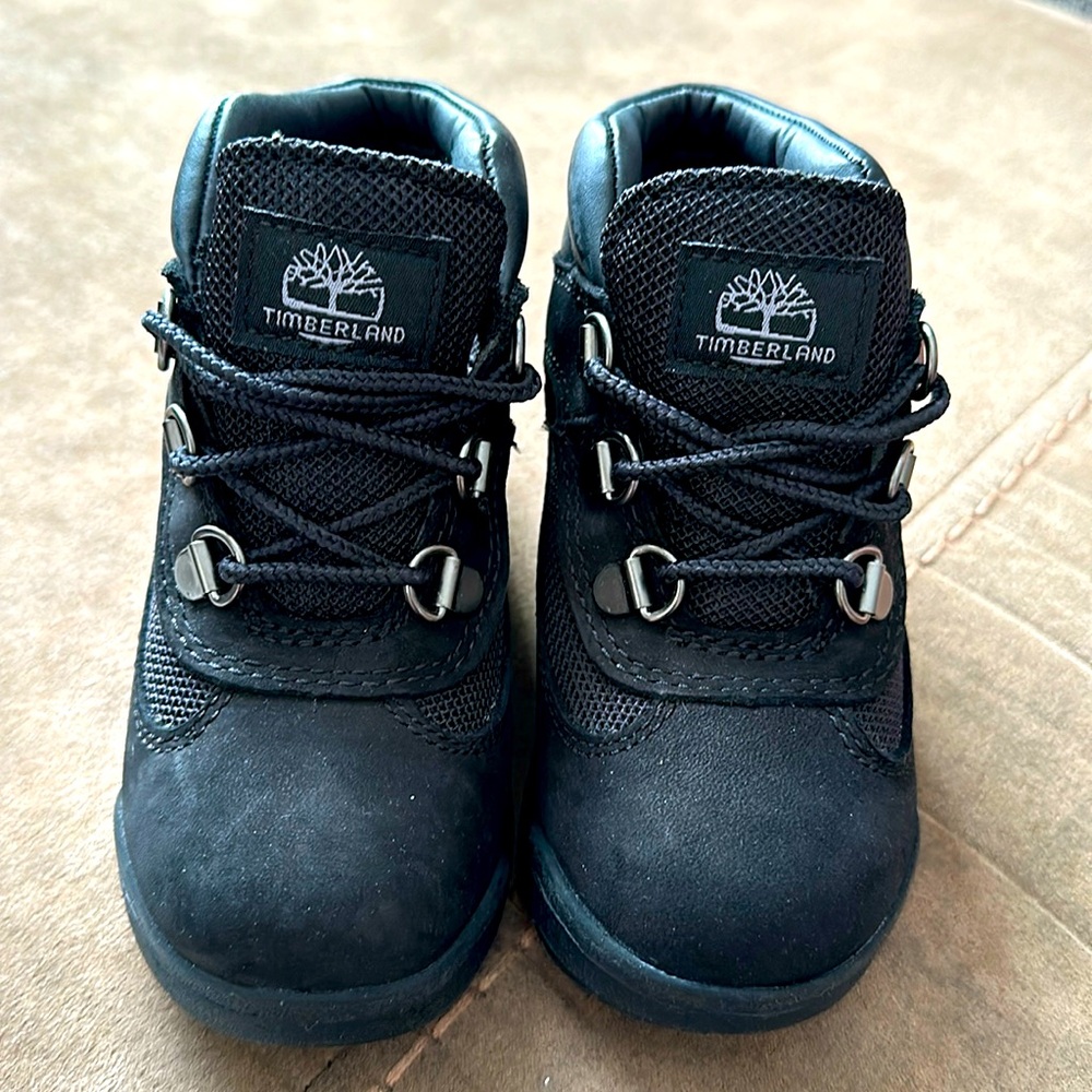 New Timberland Black Boot
